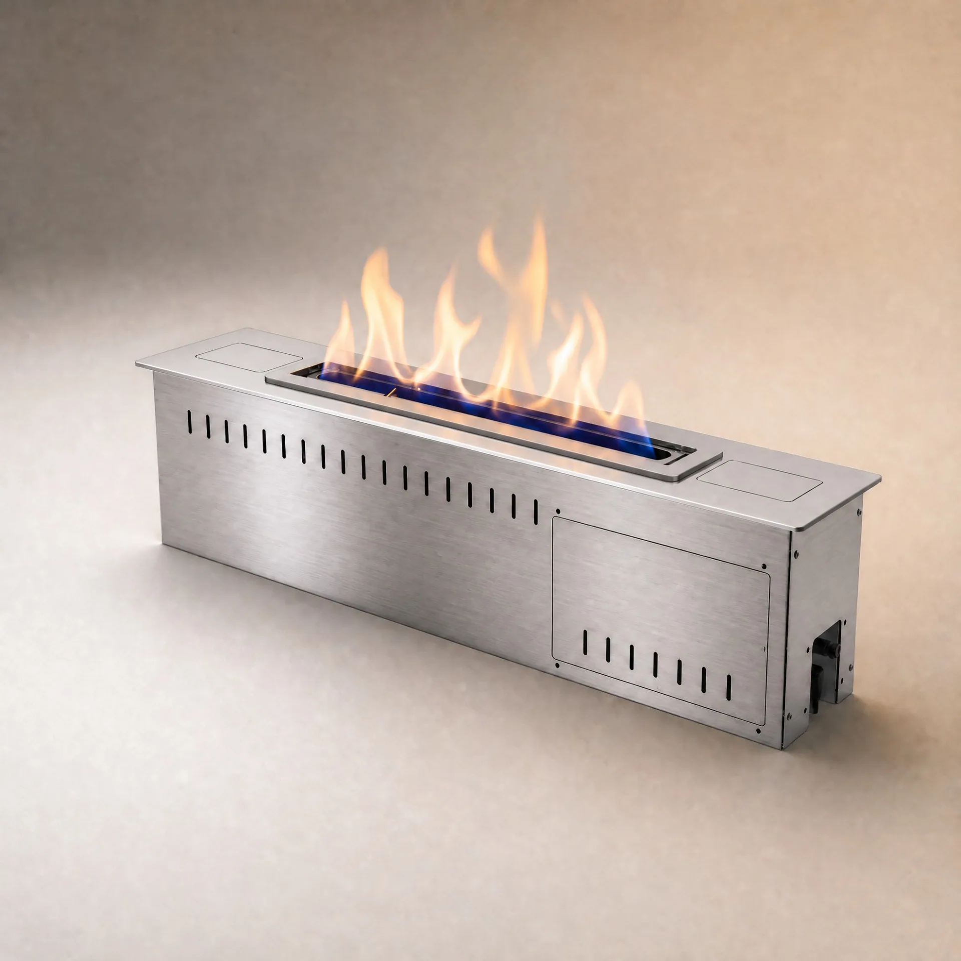 SEFIRE RCFB Slim smart ethanol burner with narrow 128 millimeter body